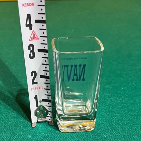 US Navy KICKING ASS Since 1775 Shot Glass - Picture 2 of 2